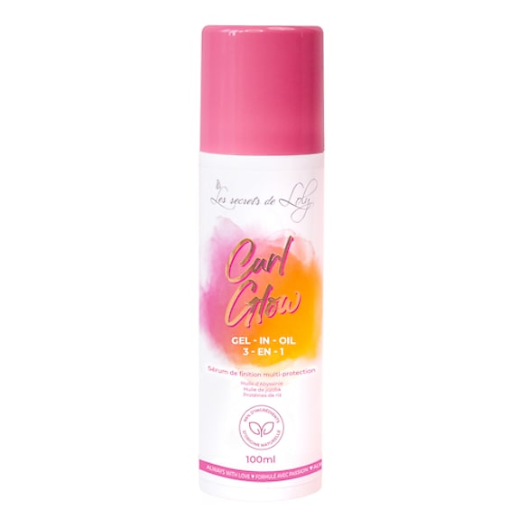 Curl glow Gel-in-oil sérum de finition multi-protection, LES SECRETS DE LOLY